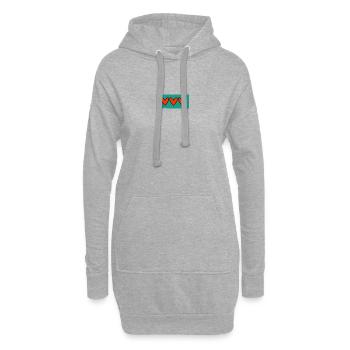 GERADE VERHEIRATET. Junggesellinnenabschied. VALENTINSTAG. PAAR - Hoodie-Kleid - Grau meliert - Vorne