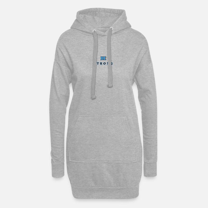 Sii FORTE 6 - Vestitino con cappuccio - grigio melange