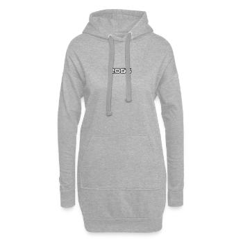 2006 - Hoodie-Kleid - Grau meliert - Vorne