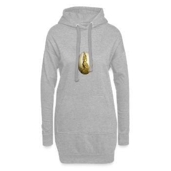 Cambodge Tradition Danse Khmer Apsara I Cadeau - Sweat-shirt à capuche long Femme - gris chiné - Devant
