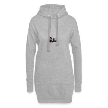 Weihnachts Crew Xmas - Hoodie-Kleid - Grau meliert - Vorne