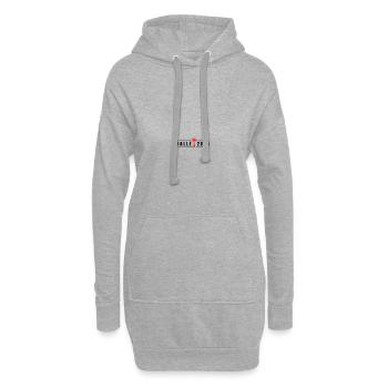Malle 2025 Palmier - Sweat-shirt à capuche long Femme - gris chiné - Devant