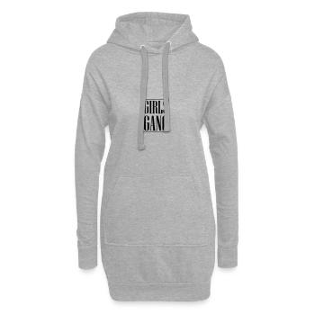 Filles Gang Filles Amies - Sweat-shirt à capuche long Femme - gris chiné - Devant