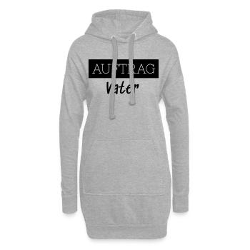 Order Father Family Funny Gift - Hoodie Dress - heather grey - Front