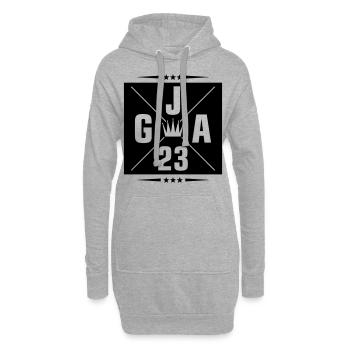 Jga 2023 Junggesellenabschied - Hoodie-Kleid - Grau meliert - Vorne