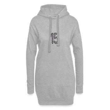 JAHRESTAG. ALLES GUTE ZUM GEBURTSTAG. ALLES GUTE ZUM GEBURTSTAG. - Hoodie-Kleid - Grau meliert - Vorne
