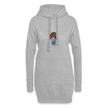 Cambodge Tradition Danse Khmer Apsara I Cadeau - Sweat-shirt à capuche long Femme - gris chiné - Devant