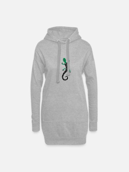 salamander - Hoodie-Kleid - Grau meliert