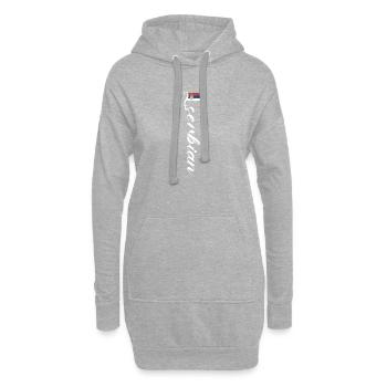 Serbien - Hoodie-Kleid - Grau meliert - Vorne