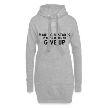 Professeur de dyslexie pour les thérapeutes de Legathenia - Sweat-shirt à capuche long Femme - gris chiné - Devant