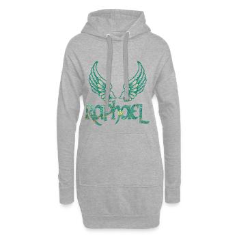 erzengel raphael e 71 - Hoodie-Kleid - Grau meliert - Vorne