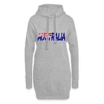 Australien Australia Sidney Cairns Darwin - Hoodie-Kleid - Grau meliert - Vorne
