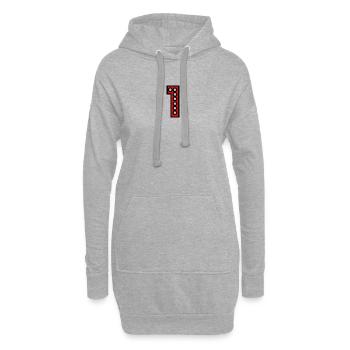 1. 1 Jahr. 1. JUBILÄUM. 1-JÄHRIGES JUBILÄUM - Hoodie-Kleid - Grau meliert - Vorne