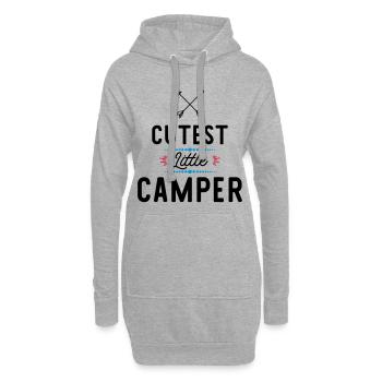 Camper - Hoodie-Kleid - Grau meliert - Vorne