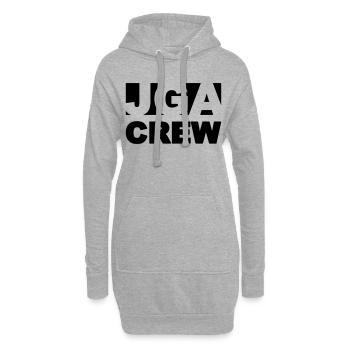 JGA crew style - Hoodie-Kleid - Grau meliert - Vorne