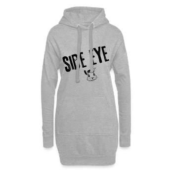 Subtile Blicke | Jugendwort - Hoodie-Kleid - Grau meliert - Vorne