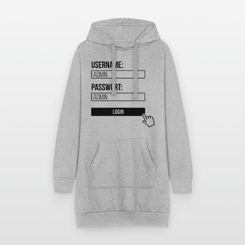 Admin Administrator Computer Science Computer Hoodie Dress