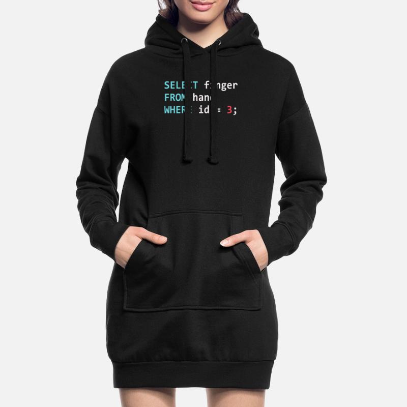 SQL Query Hoodie-Kleid