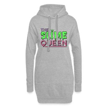 Schleim - Hoodie-Kleid - Grau meliert - Vorne