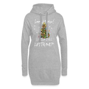 Weihnachtsfilm-Geschenk Griswold National Lampoon - Hoodie-Kleid - Grau meliert - Vorne