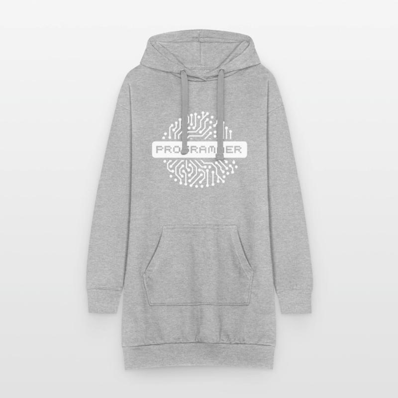 Programmier nerd programmier Geek Hoodie-Kleid