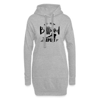 Pool Billardkugel Billiard Billard Spieler Billard - Hoodie-Kleid - Grau meliert - Vorne