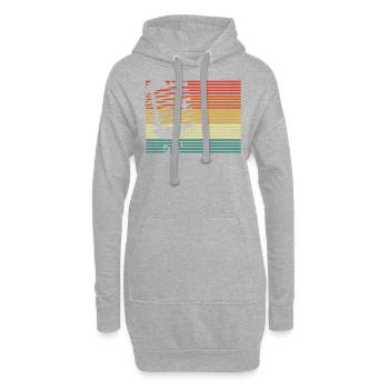 Sänger - Hoodie-Kleid - Grau meliert - Vorne
