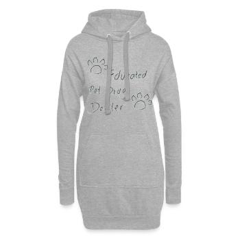 Protection des animaux Sauvetage d'animaux Chirurgie vétérinaire - Sweat-shirt à capuche long Femme - gris chiné - Devant
