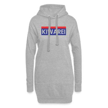 Kiwarei ÖSTERREICH POLIZEI WIEN OIDA - Hoodie-Kleid - Grau meliert - Vorne