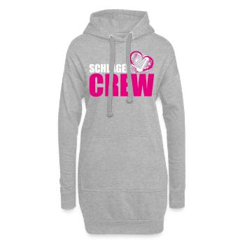 Schlager Crew - Hoodie-Kleid - Grau meliert - Vorne