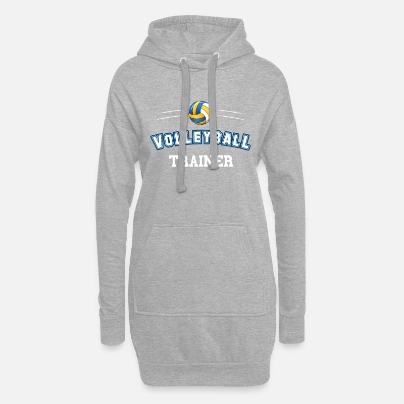 Volleyball coach gave. - Hettekjole - gråmelert