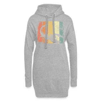 Skorpion - Hoodie-Kleid - Grau meliert - Vorne