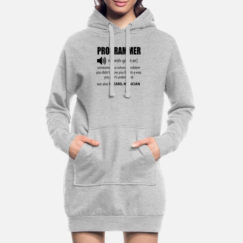 Code Programmer Dictionary Developer Gift Hoodie Dress