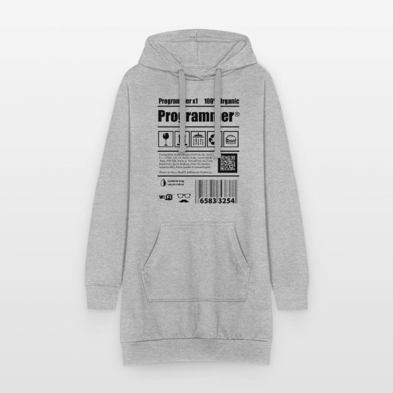 Coder programmer caffeine developer gift Hoodie Dress