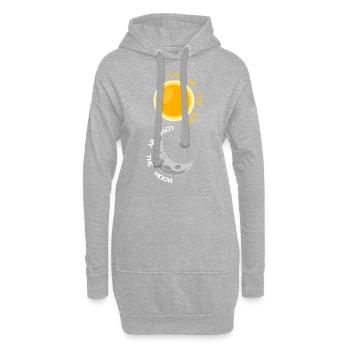 Sonne Und Mond - Hoodie-Kleid - Grau meliert - Vorne