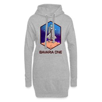Cadeau BAVARIA ONE dans l'espace cadeau Bavaria - Sweat-shirt à capuche long Femme - gris chiné - Devant