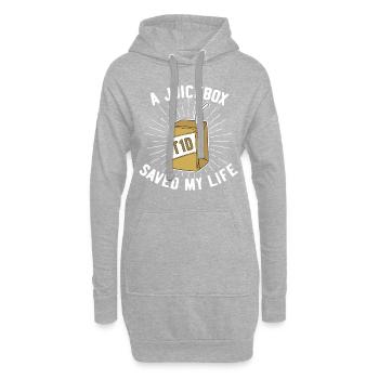 Diabetes Diabetics Funny Sayings Drinking Packets - Hoodie Dress - heather grey - Front