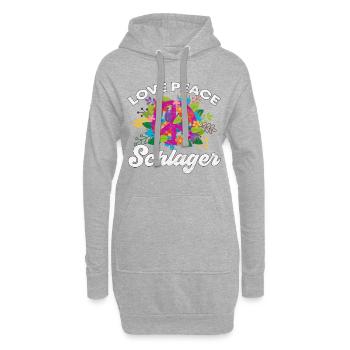 HITCH PARTY HITS 2019 TENUE DE TENUE DE COSTUME - Sweat-shirt à capuche long Femme - gris chiné - Devant