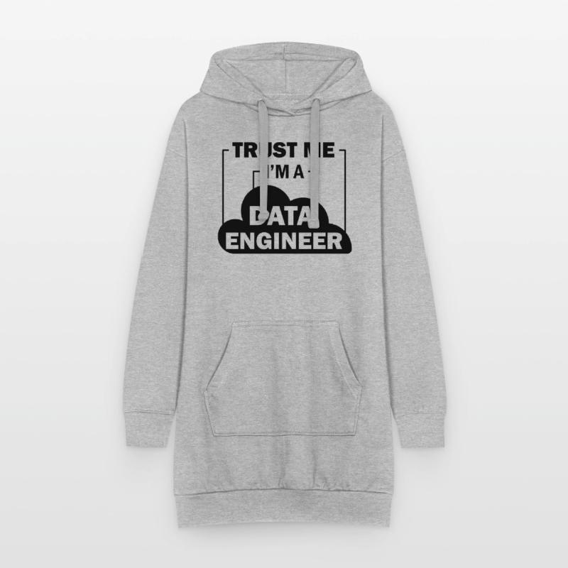 Data Engineer Data Science Hoodie-Kleid