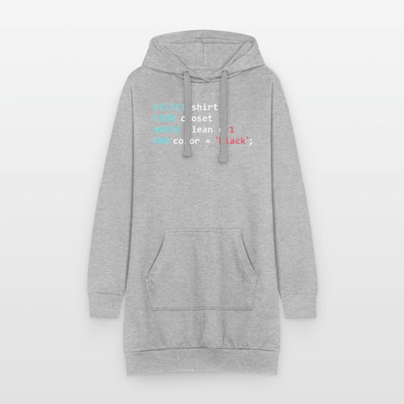 Programmierer Datanbank Lustiges SQL Query Hoodie-Kleid