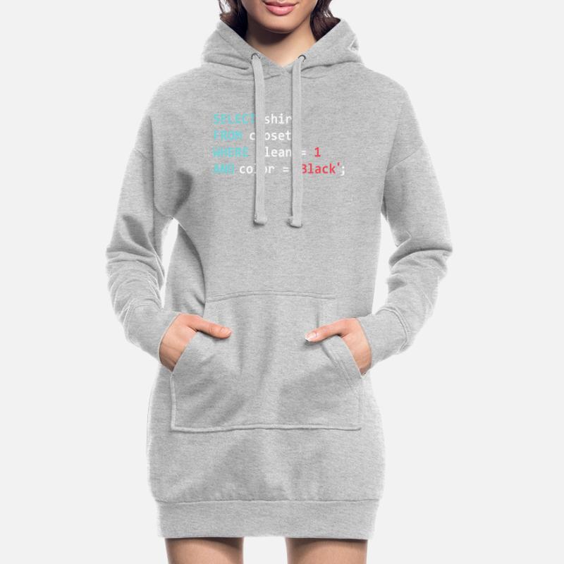 Programmierer Datanbank Lustiges SQL Query Hoodie-Kleid