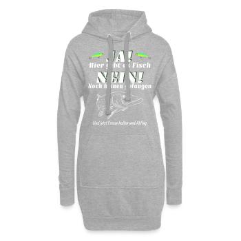 Angel Geschenk - Hoodie-Kleid - Grau meliert - Vorne