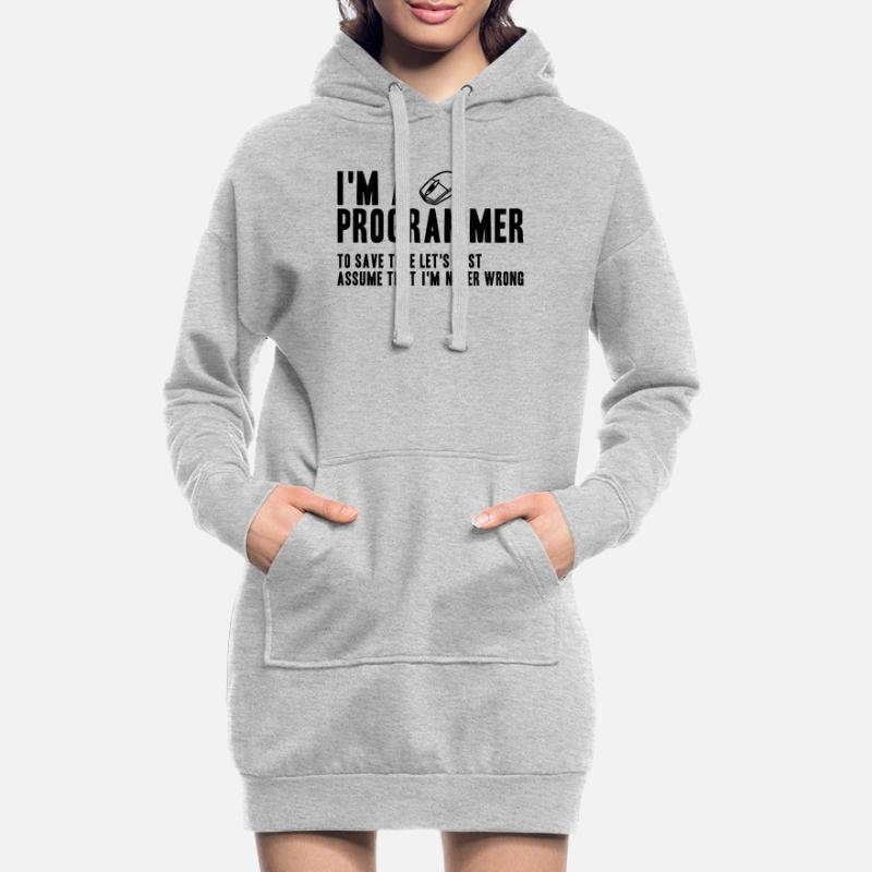 Geschenk für Programmierer Coding Programmer Hoodie-Kleid