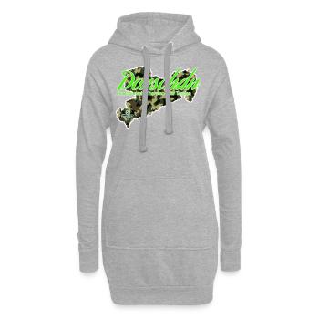 Dorschdn - Thorsten oder Torsten - Säggsch - Hoodie-Kleid - Grau meliert - Vorne