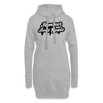 Corps cible Corps d'été - Sweat-shirt à capuche long Femme - gris chiné - Devant