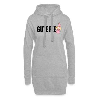 Gute Fee Märchenwesen Fabelwesen Fairy - Hoodie-Kleid - Grau meliert - Vorne