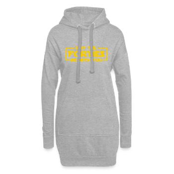 Que les années quarante soient avec vous 40e cadeau d'anniversaire - Sweat-shirt à capuche long Femme - gris chiné - Devant