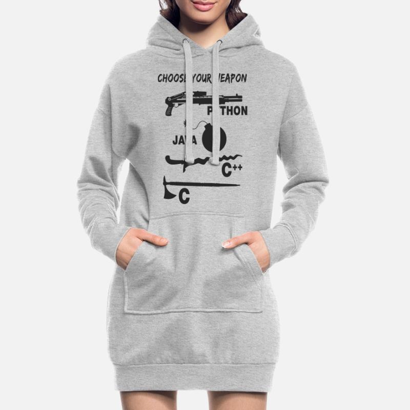 Programmer Choose your programming language Hoodie Dress