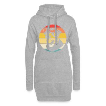 Best Rottweiler - Hoodie Dress - heather grey - Front