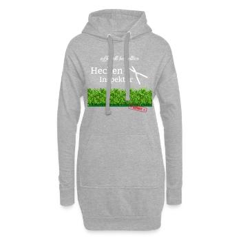 Jardin Amour haies Inspecteur Hais Ciseaux - Sweat-shirt à capuche long Femme - gris chiné - Devant